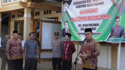 Memperkukuh Sikap Beragama Yang Moderat Berbasis Desa