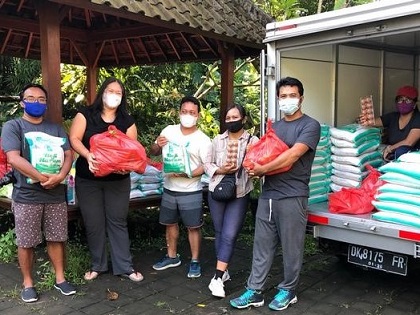 Antusiasme warga untuk ikut berdonasi melalui Feed Bali