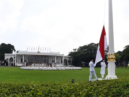 Upacara Peringatan Detik-Detik Proklamasi Kemerdekaan Republik Indonesia pada 17 Agustus