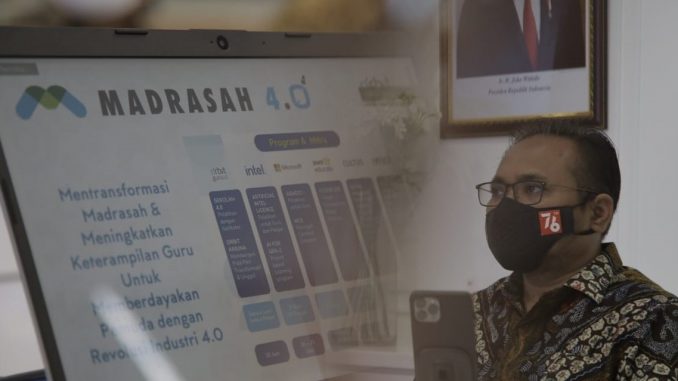 Menteri Agama Yaqut Cholil Qoumas menginginkan siswa madrasah