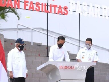 Presiden Joko Widodo meresmikan Rumah Susun