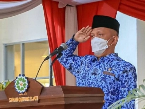Rektor UIN Sunan Gunung Djati Bandung, Prof Dr H Mahmud