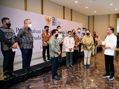 bertemu para Direktur Utama BUMN di Hotel Meruorah Komodo