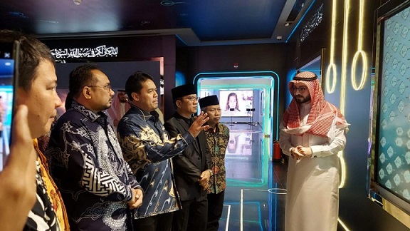 Menag di Museum Dar Al-Madinah