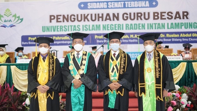 Pengukuhan Guru Besar UIN Raden Intan Lampung