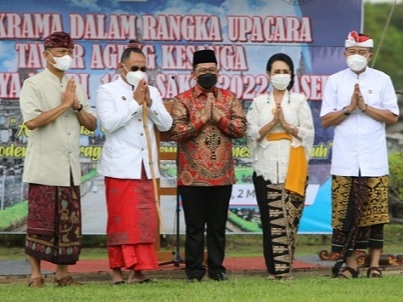 Wamenag hadiri Tawur Agung Kesanga di Prambanan