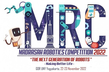 Logo Kompetisi Robotik Madrasah 2022