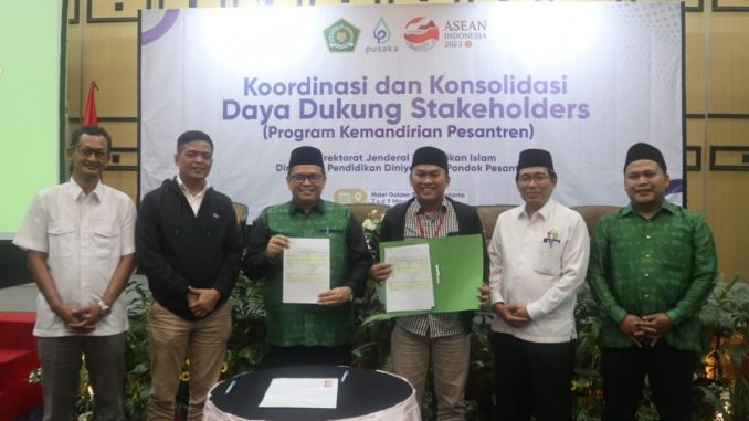 Penandatanganan MoU antara FEPI dan Logee Telkom