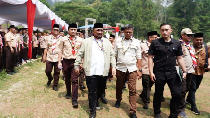 Menag Yaqut Cholil Qoumas hadiri Kemah Bhakti Harmoni