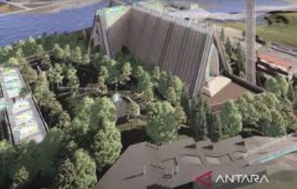Antara KBI - Desain gereja di IKN Nusantara. Gereja Katolik di Nusantara akan berstatus basilika