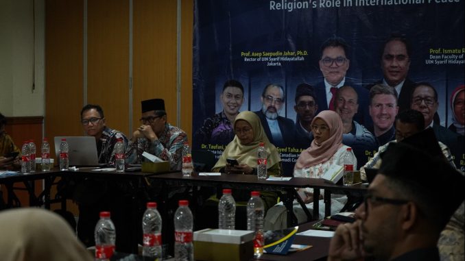 Kolokium internasional Fakultas Ushuluddin, UIN Syarif Hidayatullah Jakarta