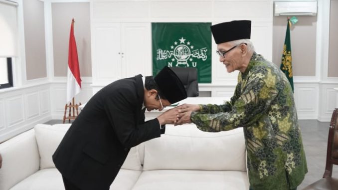 Menag Silaturahmi ke PBNU