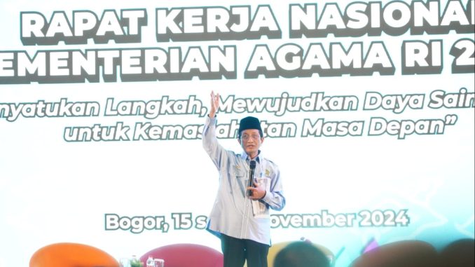 Nasaruddin Umar saat memberi arahan